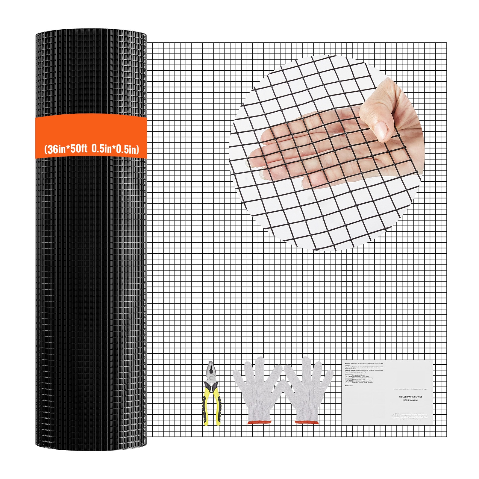 Galvanized Hardware Cloth Wire Mesh Roll For Chicken Coop Fencing_voghion.com